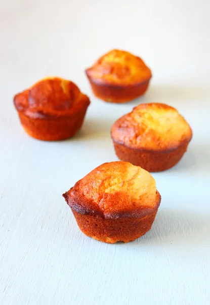 Vers gebakken zelfgemaakte gezonde muffins — Stockfoto