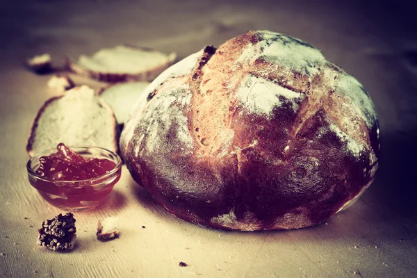 Rustic homemade bread — Stock Photo, Image