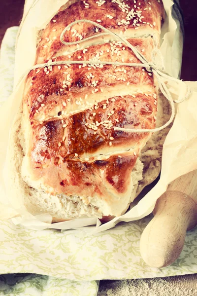 Homemade bread — Stock Photo, Image