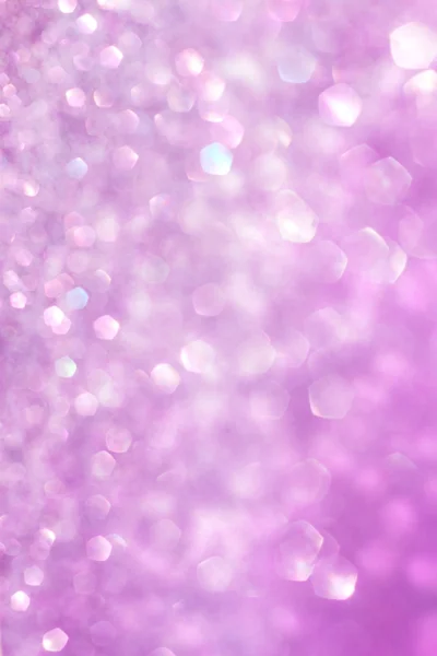 Bianco argento e rosa luci bokeh astratte. sfondo sfocato — Foto Stock