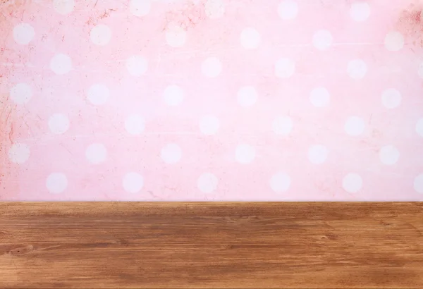 Pink background with grunge frame — Stock Photo, Image