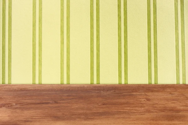 Винтажный фон с рисунком зеленой полосы — стоковое фото