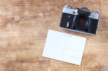 Vintage eski fotoğraf makinesi