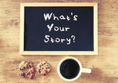 Co je váš příběh