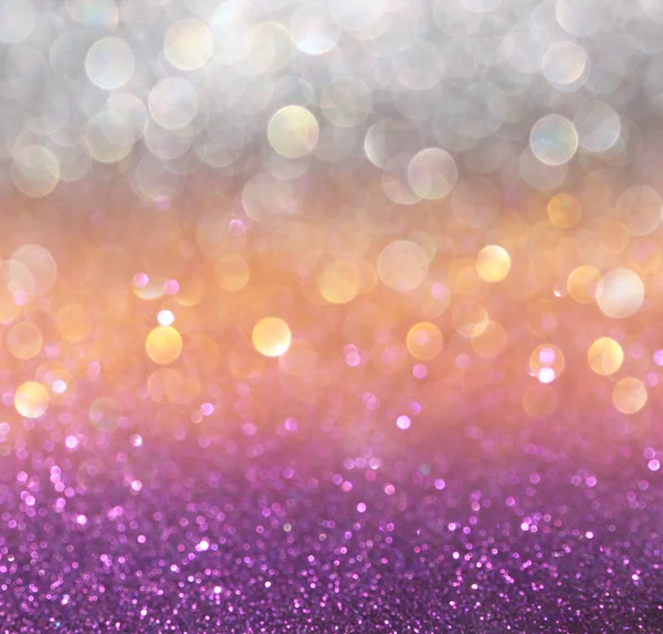 Purple bokeh lights — Stock Photo, Image