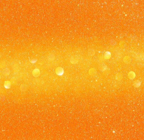 Orange bokeh lights. — Stock Photo, Image