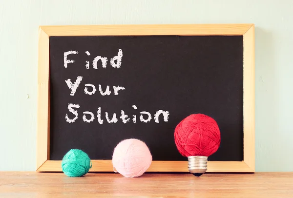 Trova la tua soluzione — Foto Stock