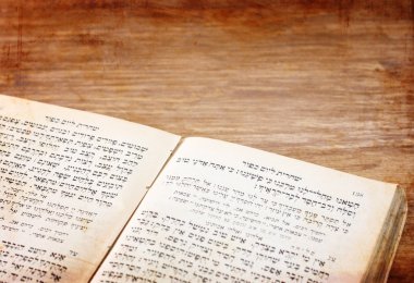 Jewish prayer book clipart