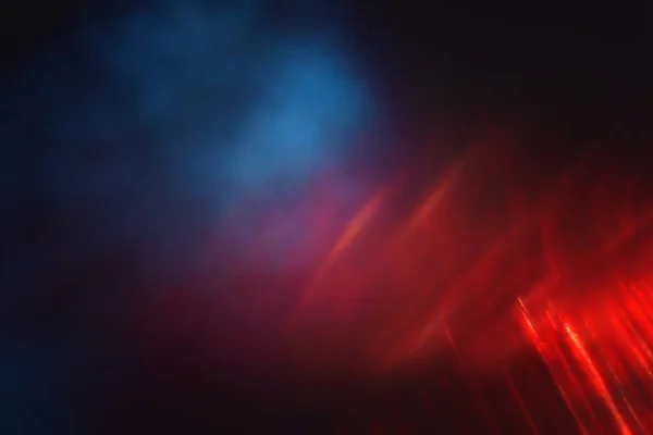 Абстрактний Червоний Синій Чорний Розкладений Фон Боке Запалює — стокове фото