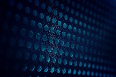 Soyut mavi ızgara polka nokta arkaplanı