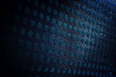 Soyut mavi ızgara polka nokta arkaplanı