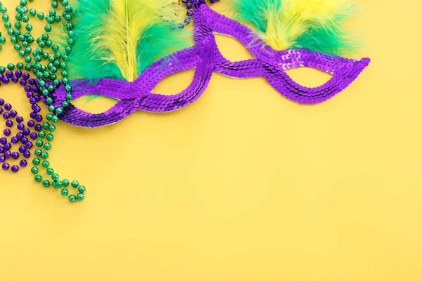 Imagen Vacaciones Mardi Gras Masquarade Mascarada Brasileña Máscara Carnaval Sobre —  Fotos de Stock