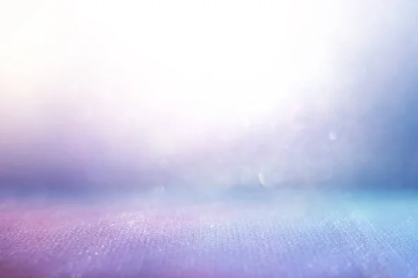 Абстрактний Фон Блискучих Старовинних Вогнів Сріблястий Фіолетовий Білий Дефокусований — стокове фото
