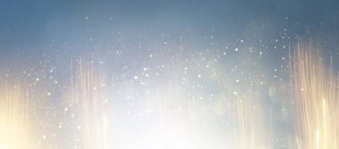 Holografik ışık ve işaret fişeğinin soyut arkaplanı