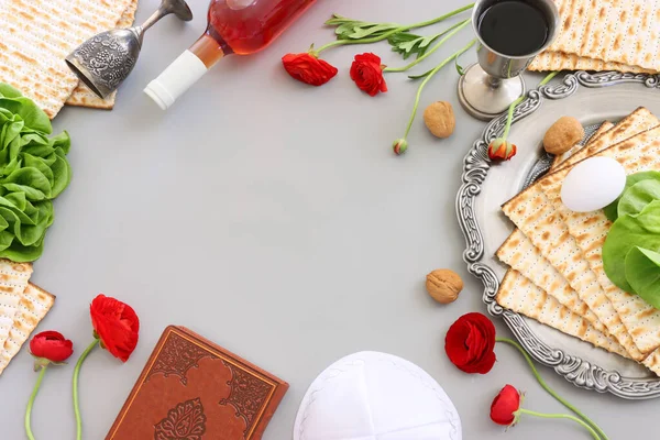 Conceito Celebração Pesah Feriado Judaico Páscoa — Fotografia de Stock
