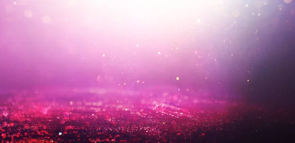 Purple Pink Glitter Vintage Lights Background Defocused — Stock Photo, Image