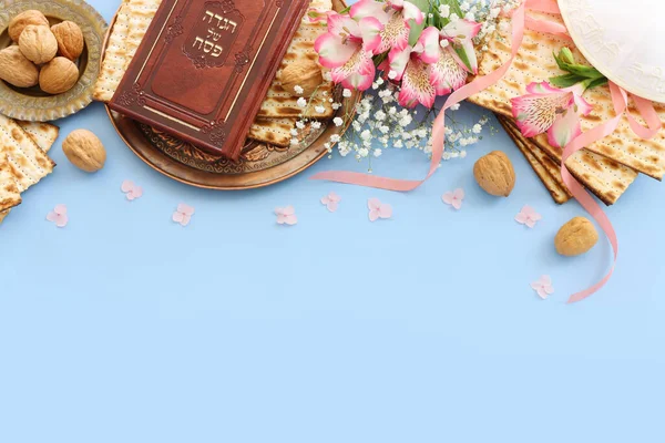 Pesah Viering Concept Joodse Pascha Vakantie Vertaling Van Traditioneel Pesakh — Stockfoto
