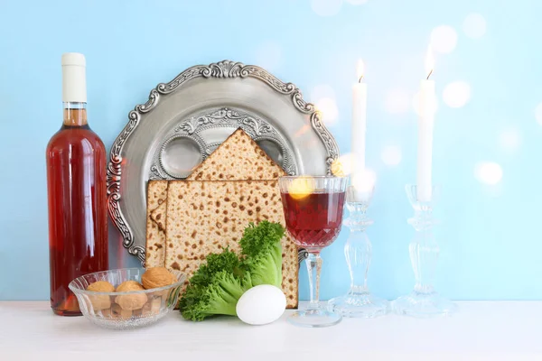 Pesah Celebration Concept Jewish Passover Holiday — Stock Photo, Image