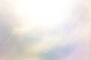 Holografik ışık ve işaret fişeğinin soyut arkaplanı