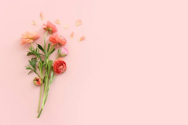 파스텔 분홍색 — 스톡 사진