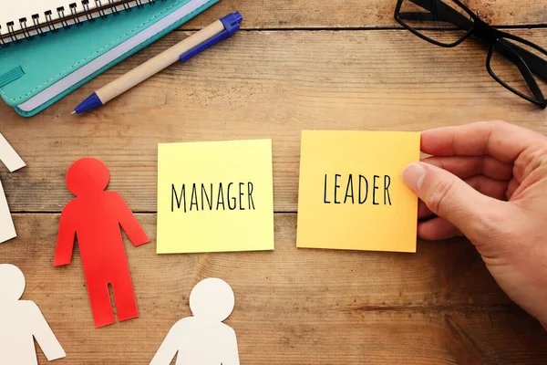 Manager Leader Concept Challenge Human Resources — Stock Photo, Image