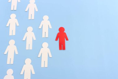 İnsan figürleri, insan kaynakları ve yönetim kavramının iş konsepti