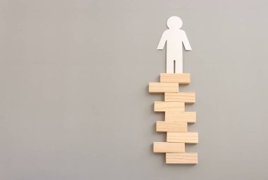 İnsan figürleri, insan kaynakları ve yönetim kavramının iş konsepti