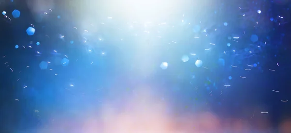 Background Abstract Silver Blue Glitter Lights Fireworks Defocused — Stockfoto
