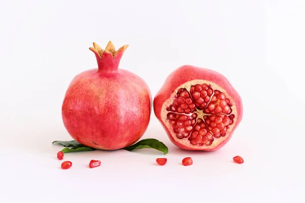 Rosh Hashanah Jewish New Year Holiday Concept Pomegranate Traditional Symbol — Stock Fotó