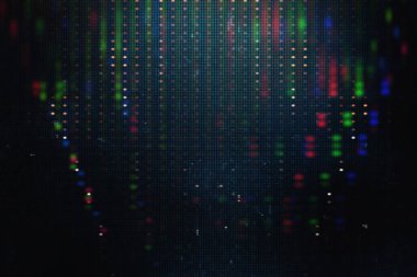 Fiber teknoloji ışıklarının soyut arkaplanı