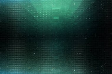 Fiber teknoloji ışıklarının soyut arkaplanı