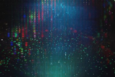 Fiber teknoloji ışıklarının soyut arkaplanı