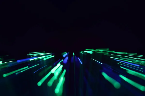Abstract Background Fiber Technology Lights — Stock fotografie