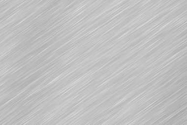 gümüş fırçalanmış alüminyum yüzey
