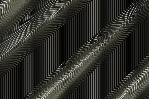 Abstrakt Metall Krom Konst — Stockfoto
