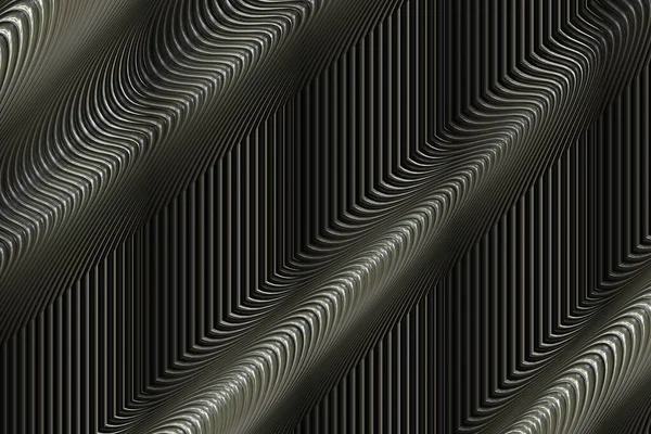 Abstract Metal Chrome Art — Stock Photo, Image