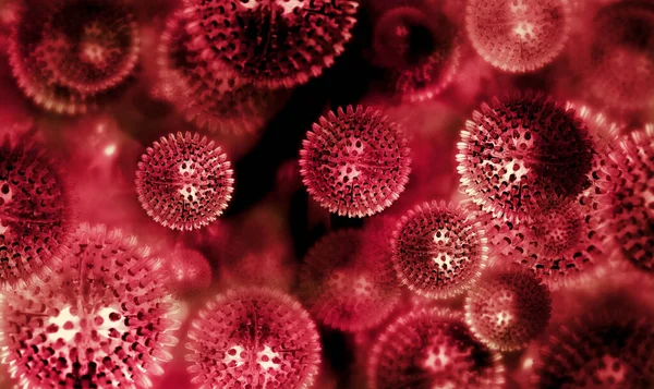 kırmızı virüs hücreleri covid omikron