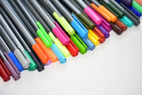 many colored color markers