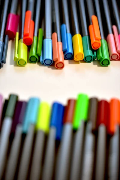 many colored color markers