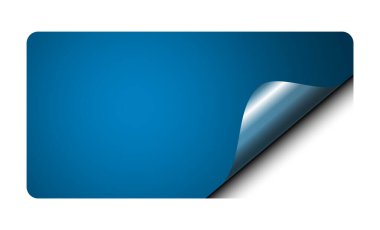 kenar köşeli kağıt not pankartı