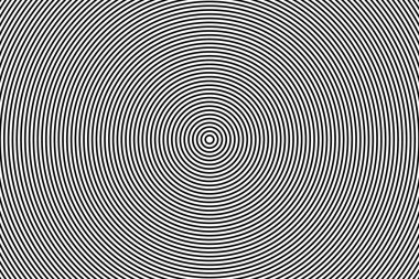 hipnotik siyah beyaz daireler