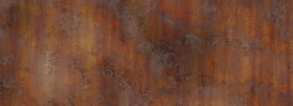 Placa Pared Metal Oxidado — Foto de Stock