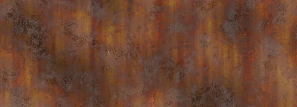 Rusty Metal Wall Plate — Stock Photo, Image