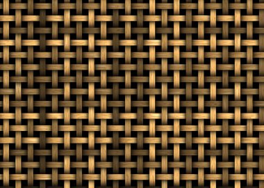 Hasır dokunun kusursuz deseni.