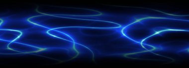 Yıldırım dalgaları ile koyu soyut arkaplan