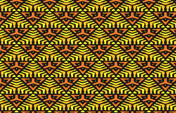 Tribale Etnische Naadloze Patroon Handgetekende Abstracte Textuur Met Geometrische Elementen — Stockfoto