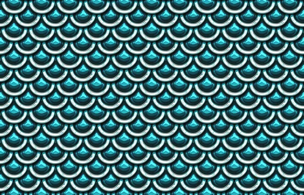 Abstract Geometrisch Patroon Met Blauwe Witte Kleuren Vectorillustratie — Stockfoto