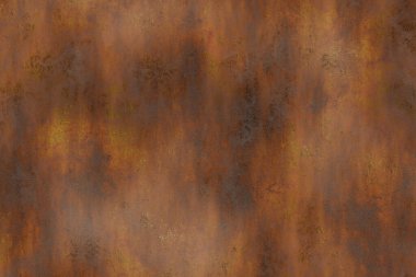 Çizik ve çatlaklarla paslı metal doku.