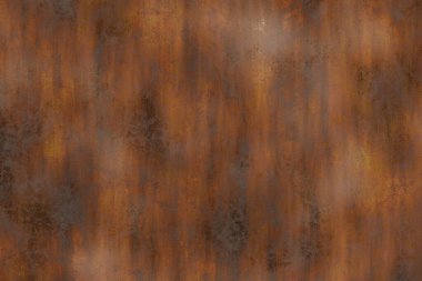 Çizik ve çatlaklarla paslı metal doku.