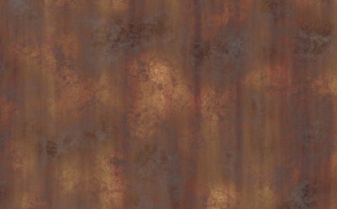 Çizik ve çatlaklarla paslı metal doku.